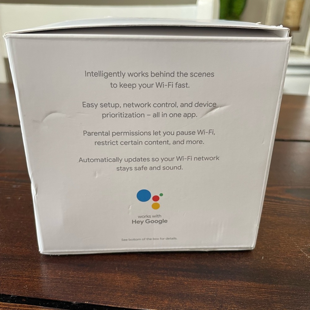 GOOGLE WIFI Mesh Router (AC1200) 1 pack GA02430-US # - Picture 2 of 7